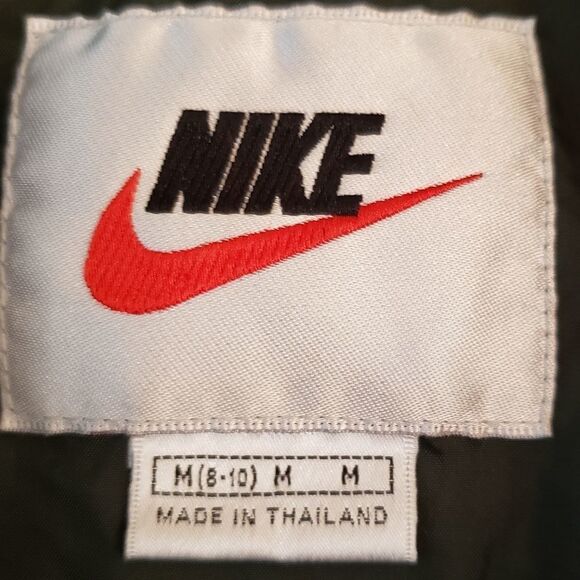 NIKE Lightweight Windbreaker Jacket Jr Sz M (8-10) - Picture 4 of 4